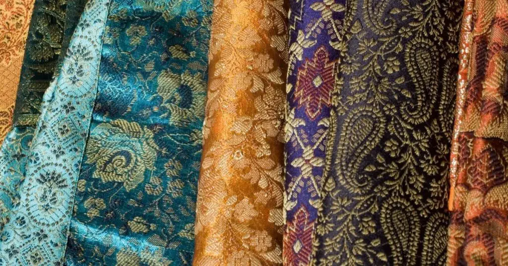 Silk Brocade Curtains